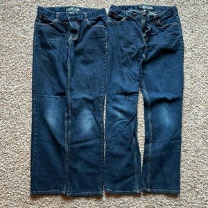 Cherokee brand, boys, skinny fit, size 16, dark wash jeans.